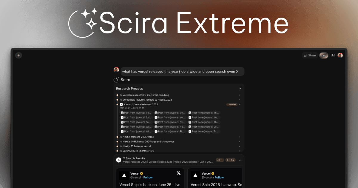 Extreme Mode + X Search